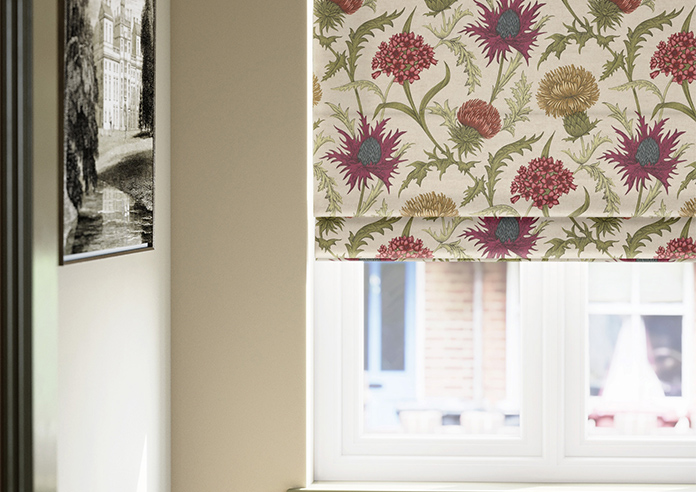 Acanthium, Garnet - Roman Blind - Image 5